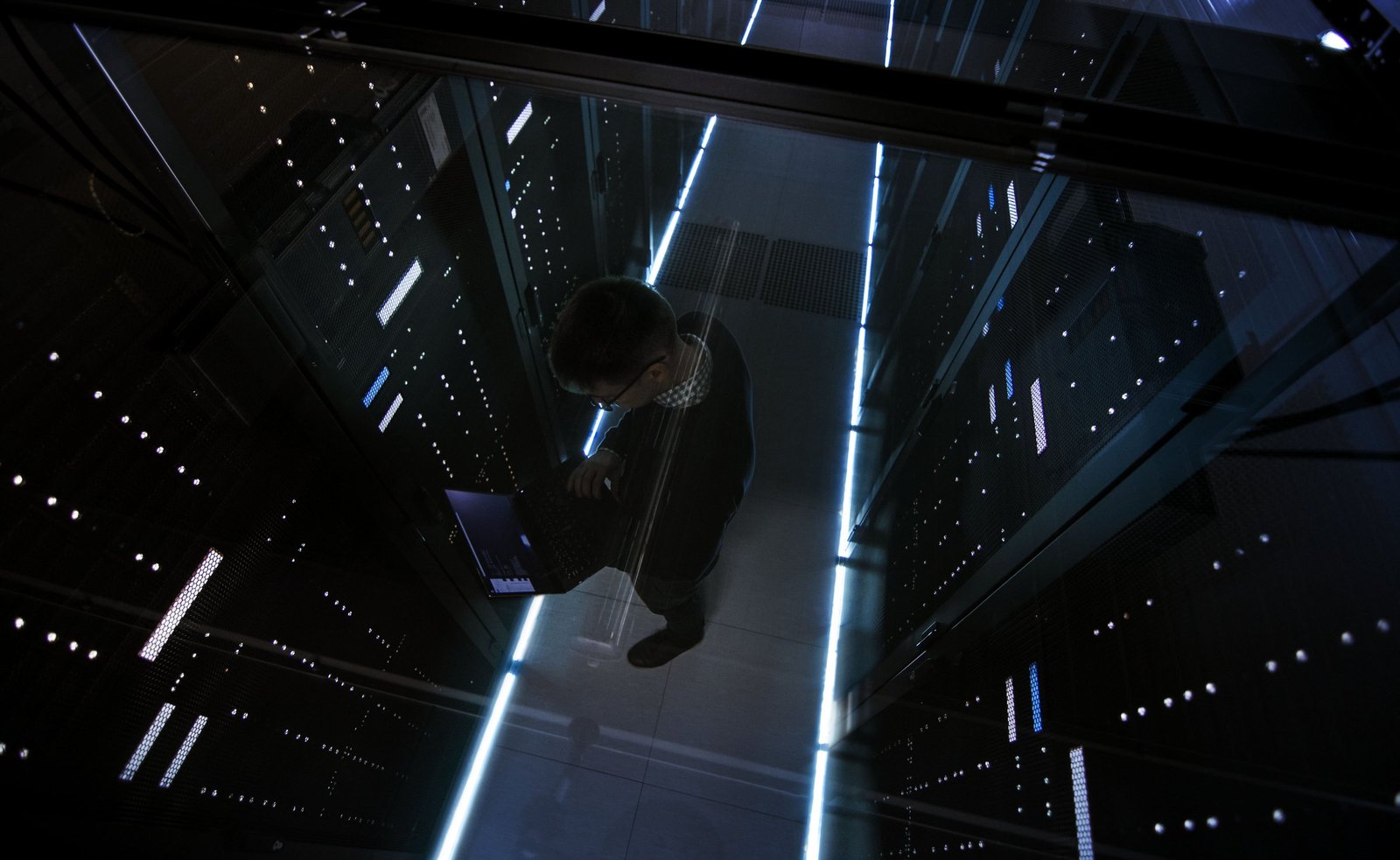 Data center rack room