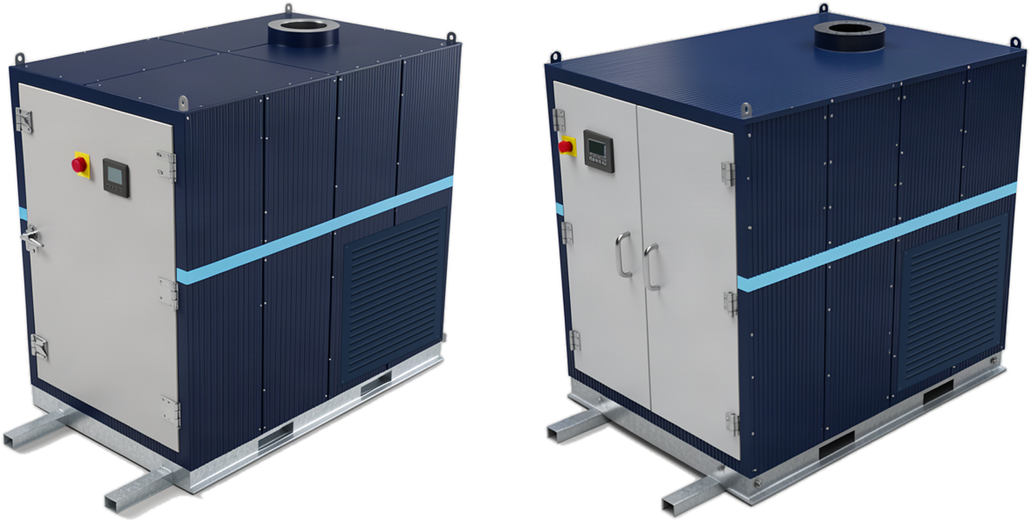 V70 and V200 microturbine family, render