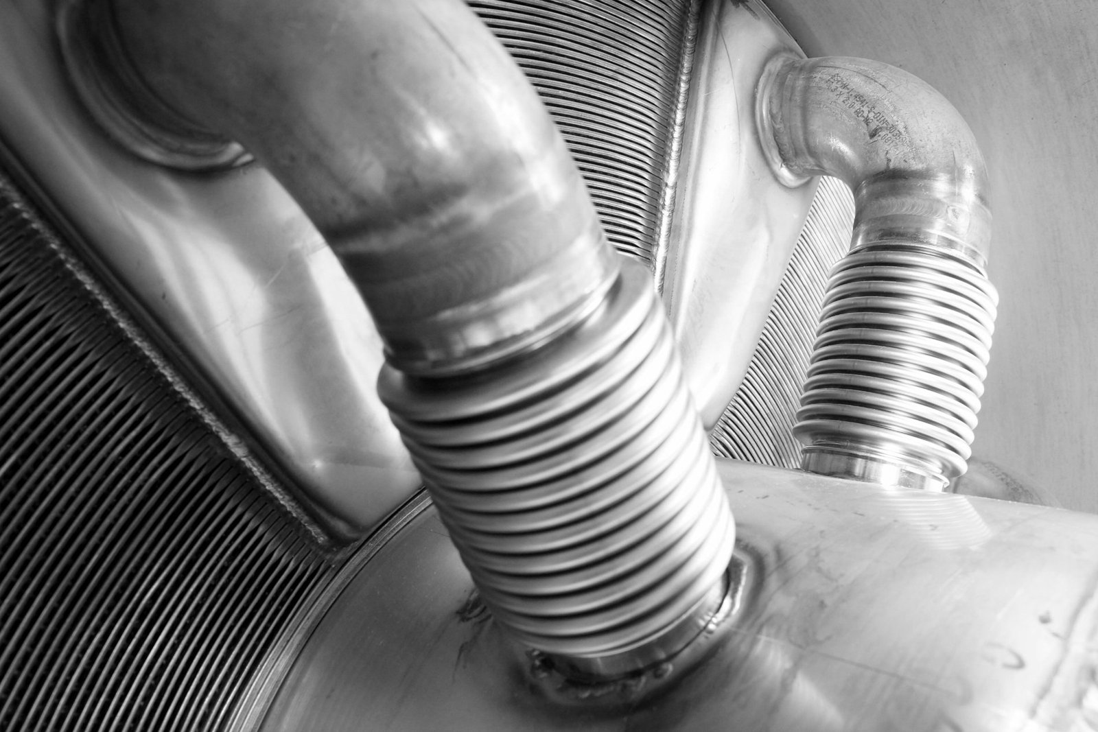 Recuperator core detail